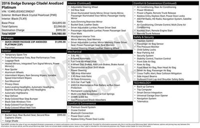 2016 Dodge Durango Citadel Anodized Platinum