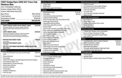 2007 Dodge Ram 2500 SLT