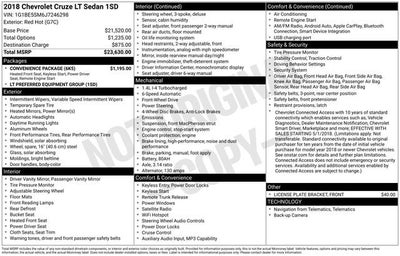 2018 Chevrolet Cruze LT