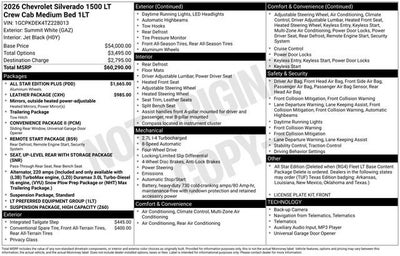 2026 Chevrolet Silverado 1500 LT