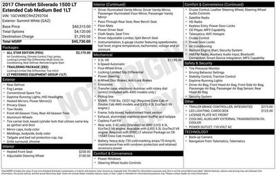 2017 Chevrolet Silverado 1500 LT