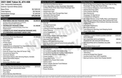 2021 GMC Yukon XL AT4