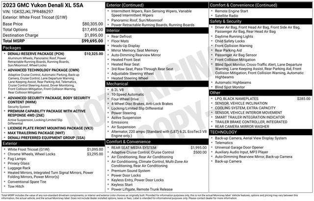 2023 GMC Yukon XL Denali