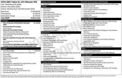 2026 GMC Yukon XL AT4 Ultimate