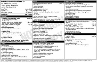 2026 Chevrolet Traverse LT