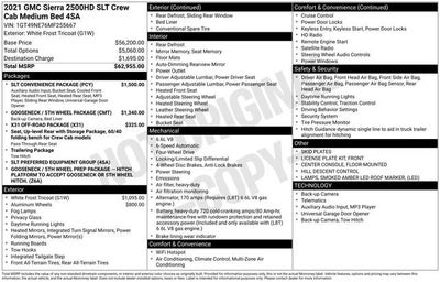 2021 GMC Sierra 2500 HD SLT