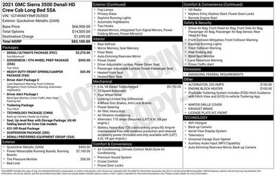 2021 GMC Sierra 3500 HD Denali