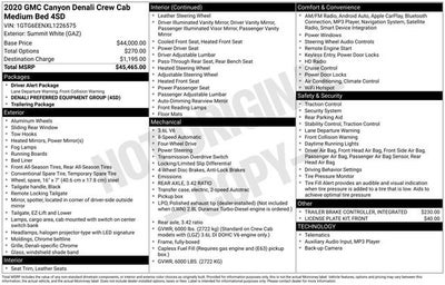 2020 GMC Canyon 4WD Denali