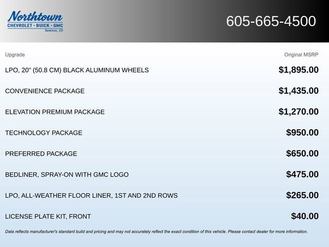 2025 GMC Canyon Elevation