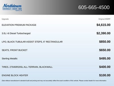 2026 GMC Sierra 1500 Elevation