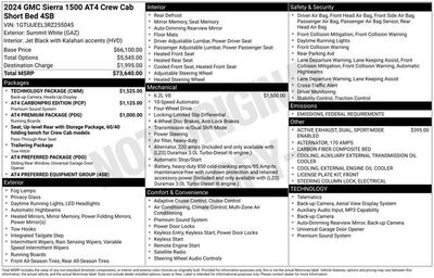 2024 GMC Sierra 1500 AT4
