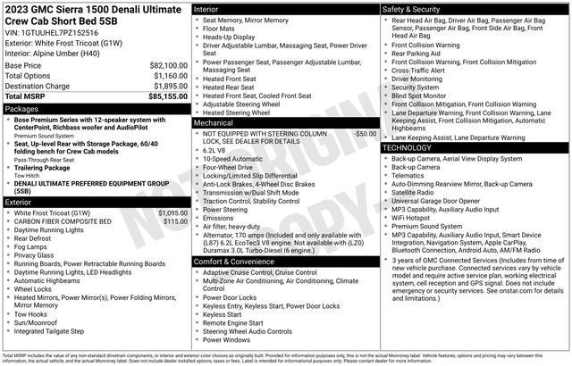 2023 GMC Sierra 1500 Denali Ultimate