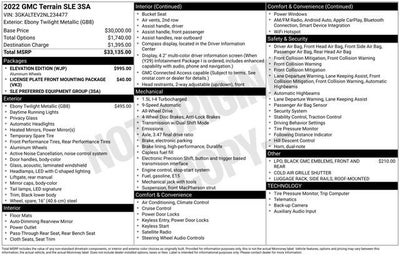 2022 GMC Terrain SLE