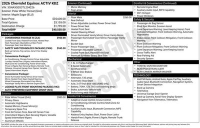 2026 Chevrolet Equinox ACTIV