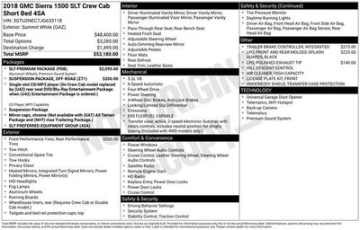 2018 GMC Sierra 1500 SLT