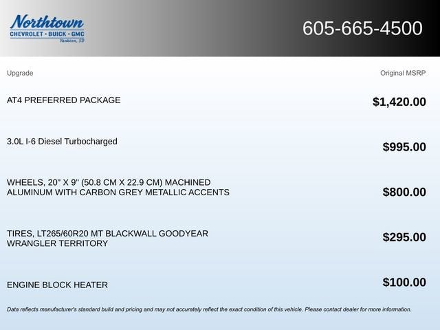 2021 GMC Sierra 1500 AT4