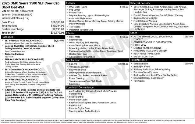2025 GMC Sierra 1500 SLT