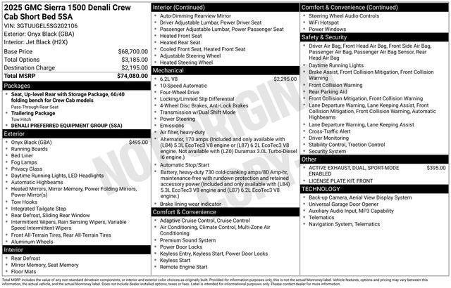2025 GMC Sierra 1500 Denali