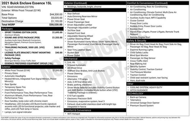 2021 Buick Enclave Essence