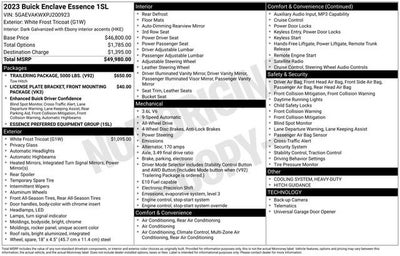 2023 Buick Enclave Essence