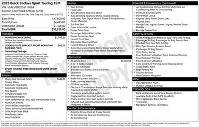 2025 Buick Enclave Sport Touring