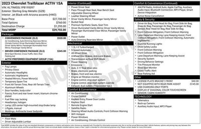 2023 Chevrolet Trailblazer ACTIV