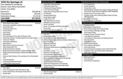 2022 Kia Sportage LX