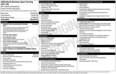 2025 Buick Envision Sport Touring