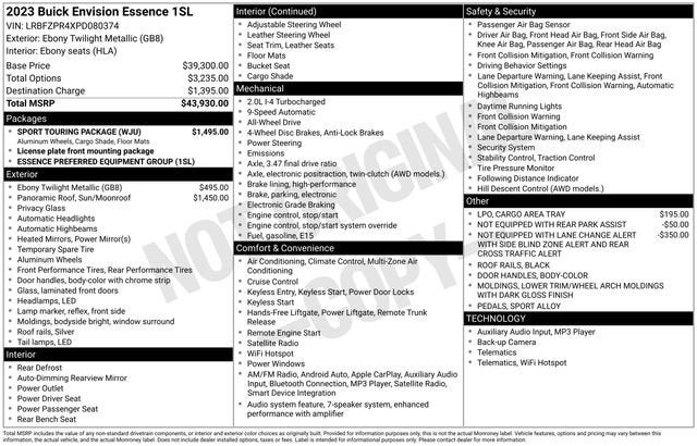2023 Buick Envision Essence